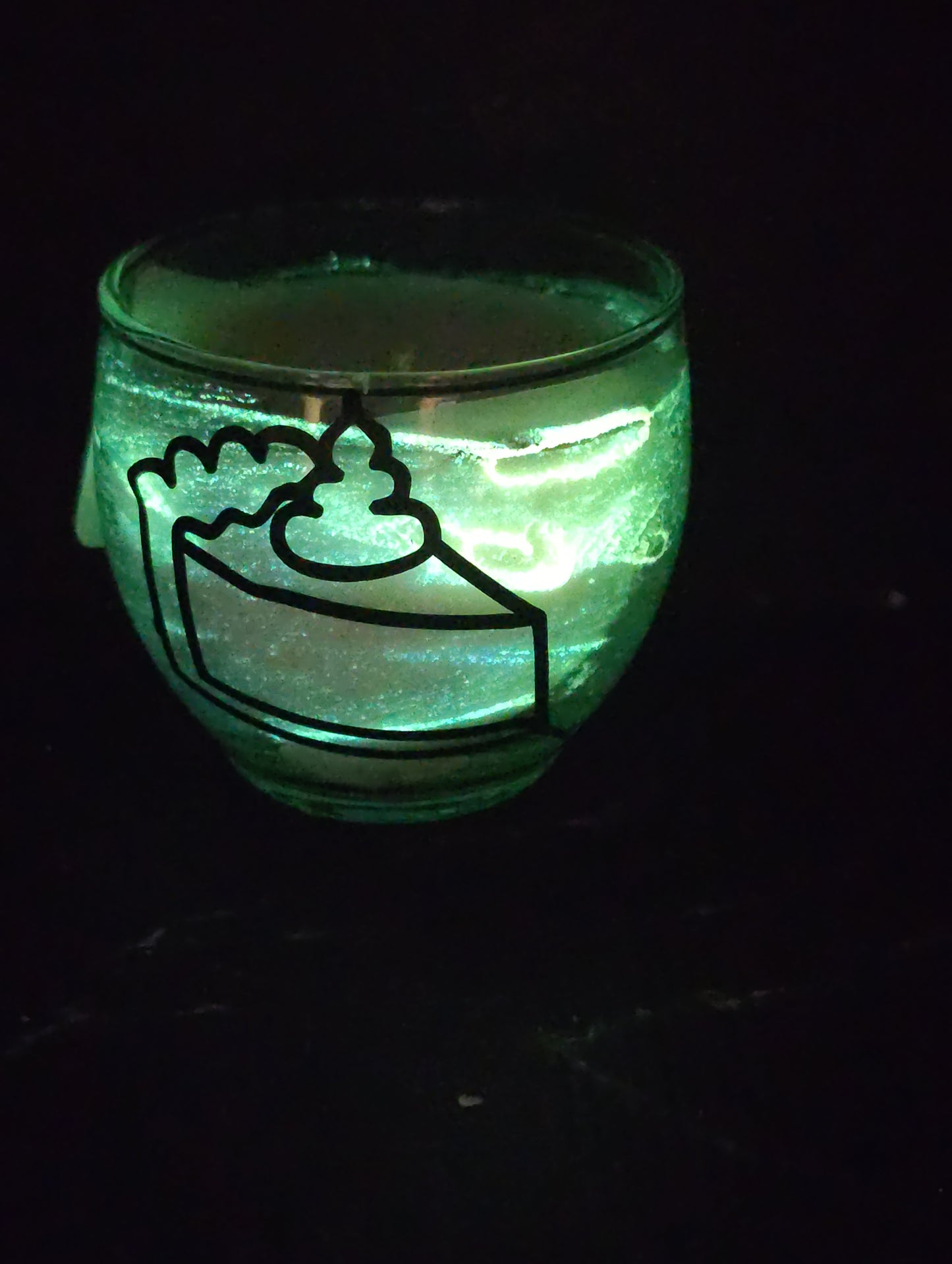 Pumpkin Pie Glow in the Dark Candle
