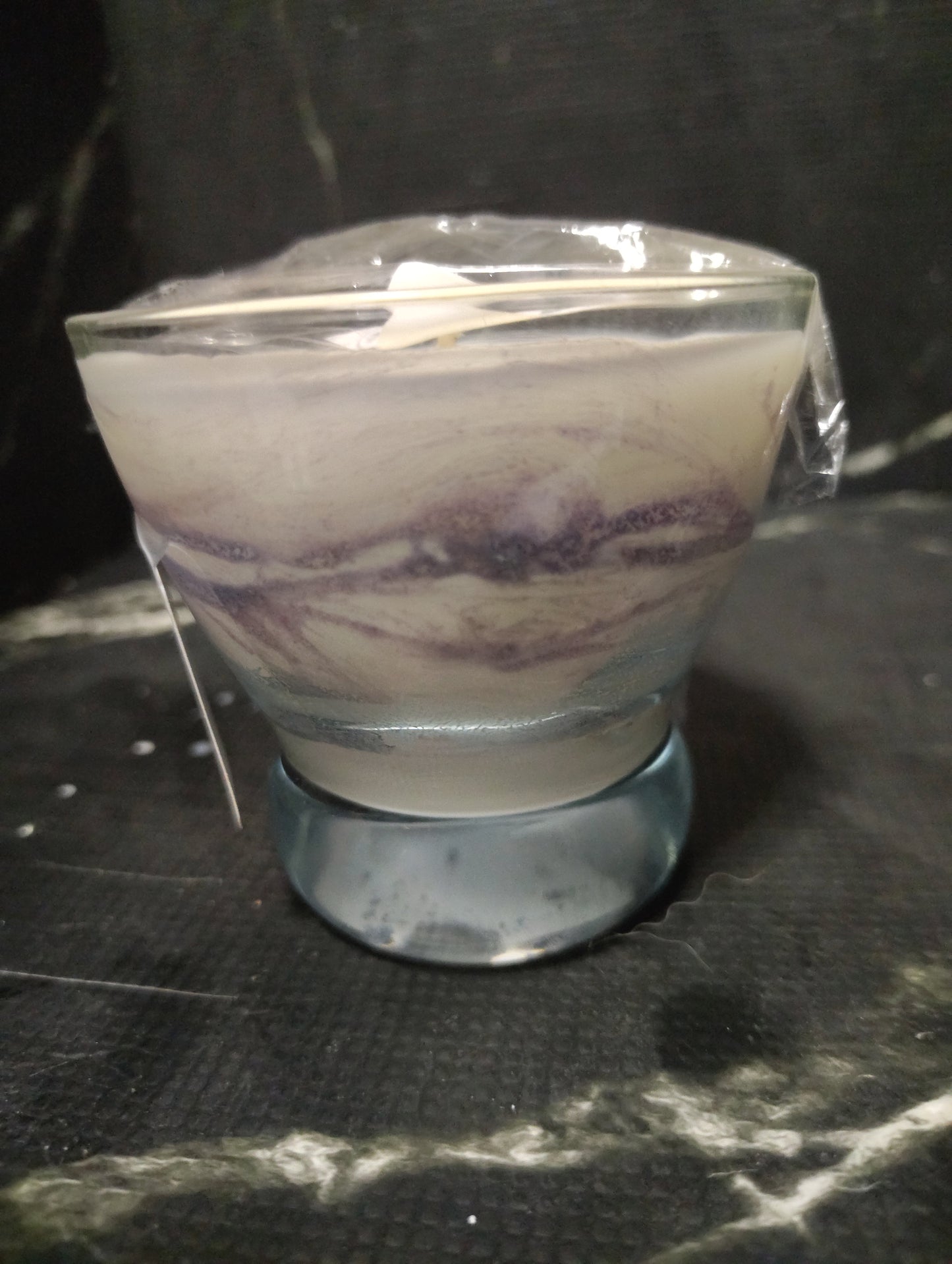 Candy Cane Glow in the Dark Candle