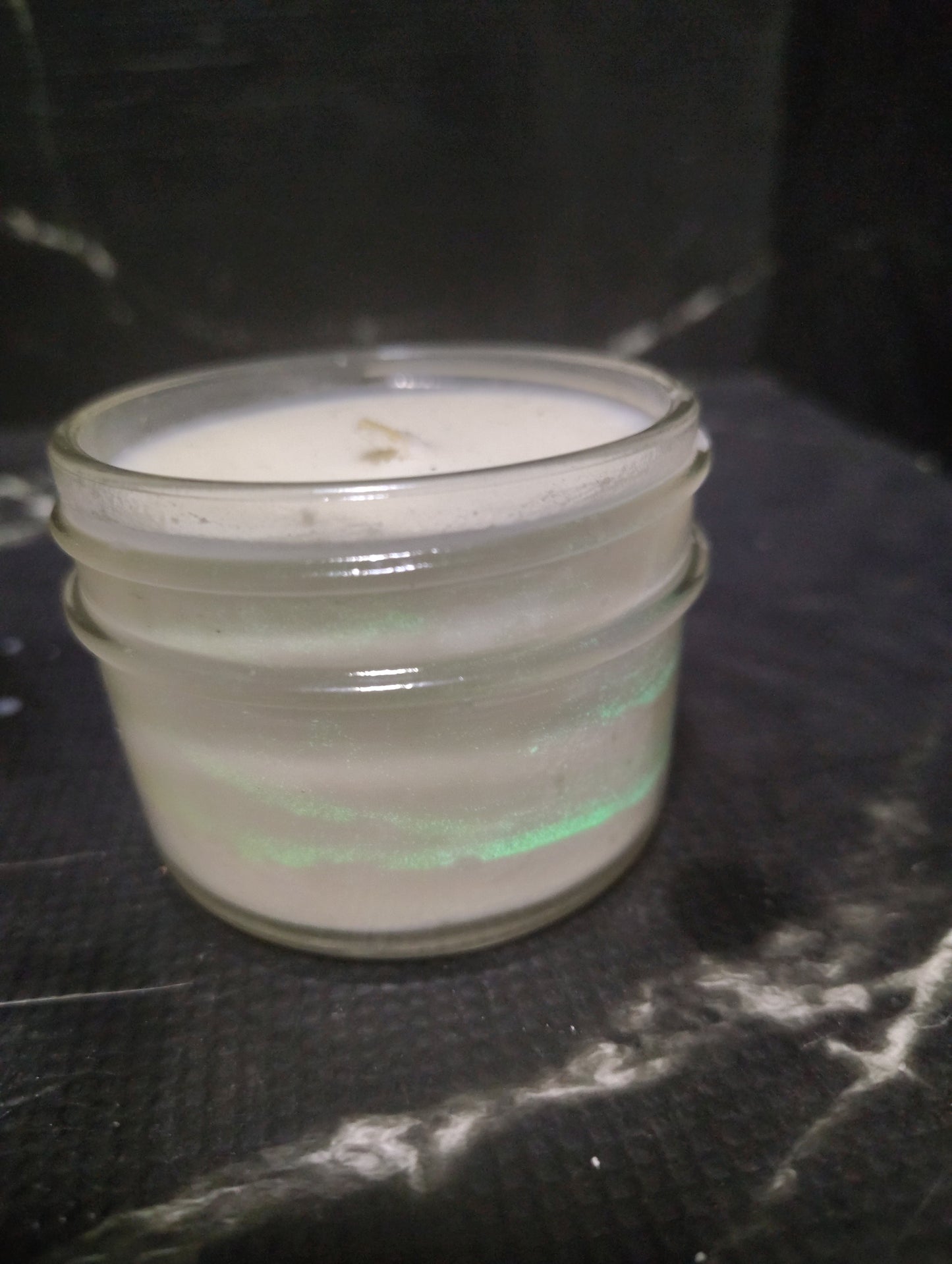 Orange Glow in the Dark Candle