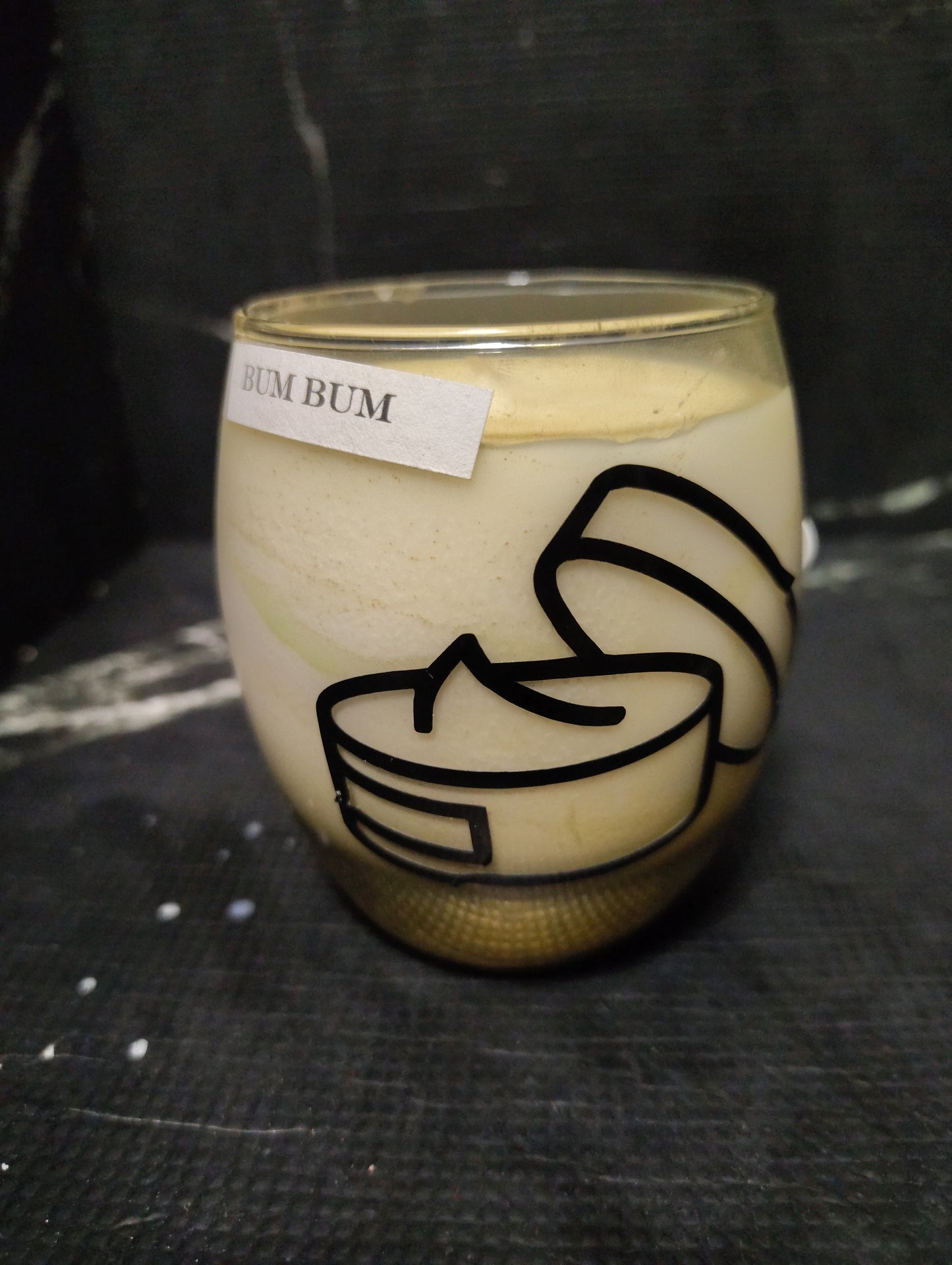 Bum Bum Glow in the Dark Candle