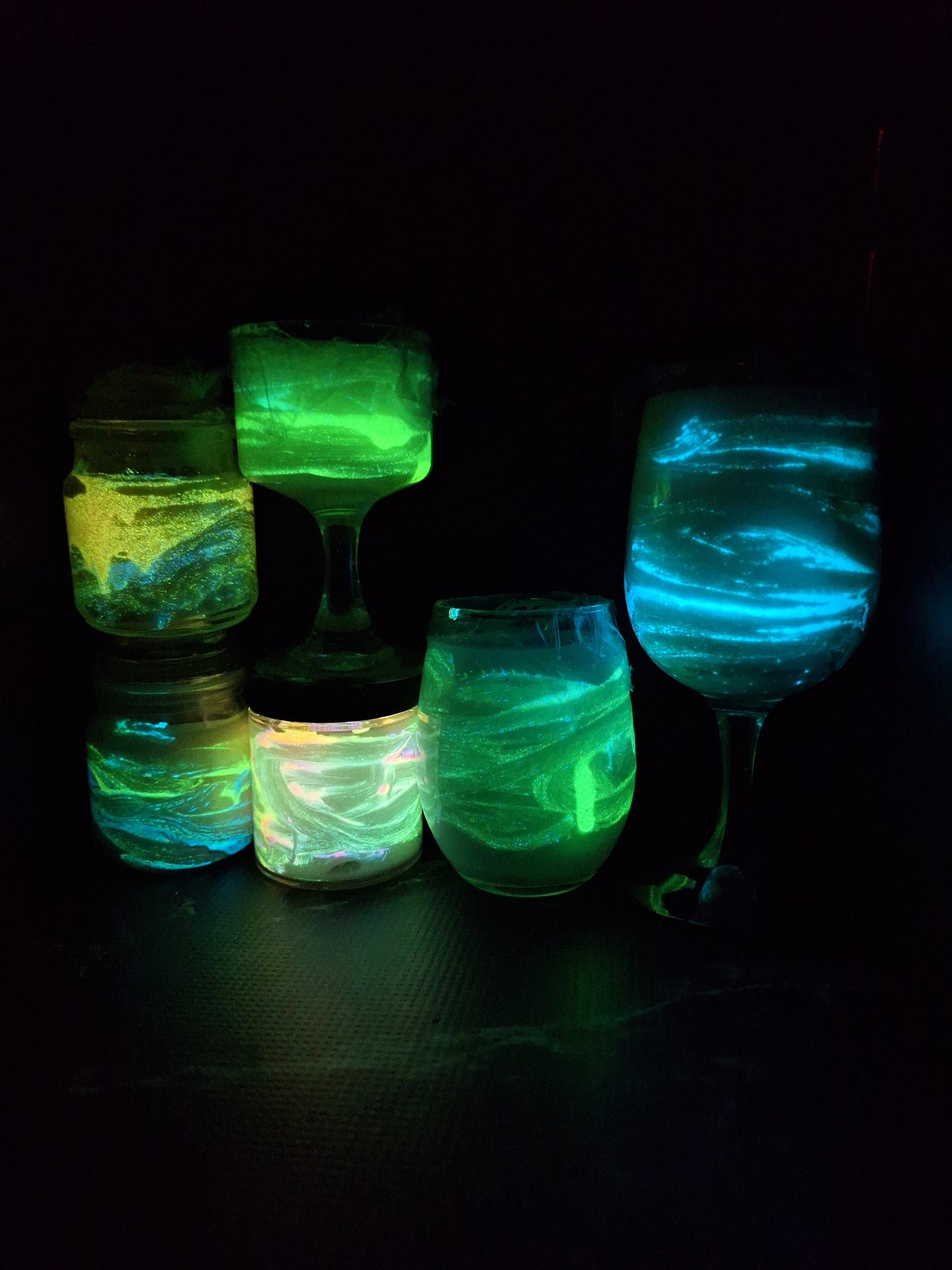 Apple Glow in the Dark Candle