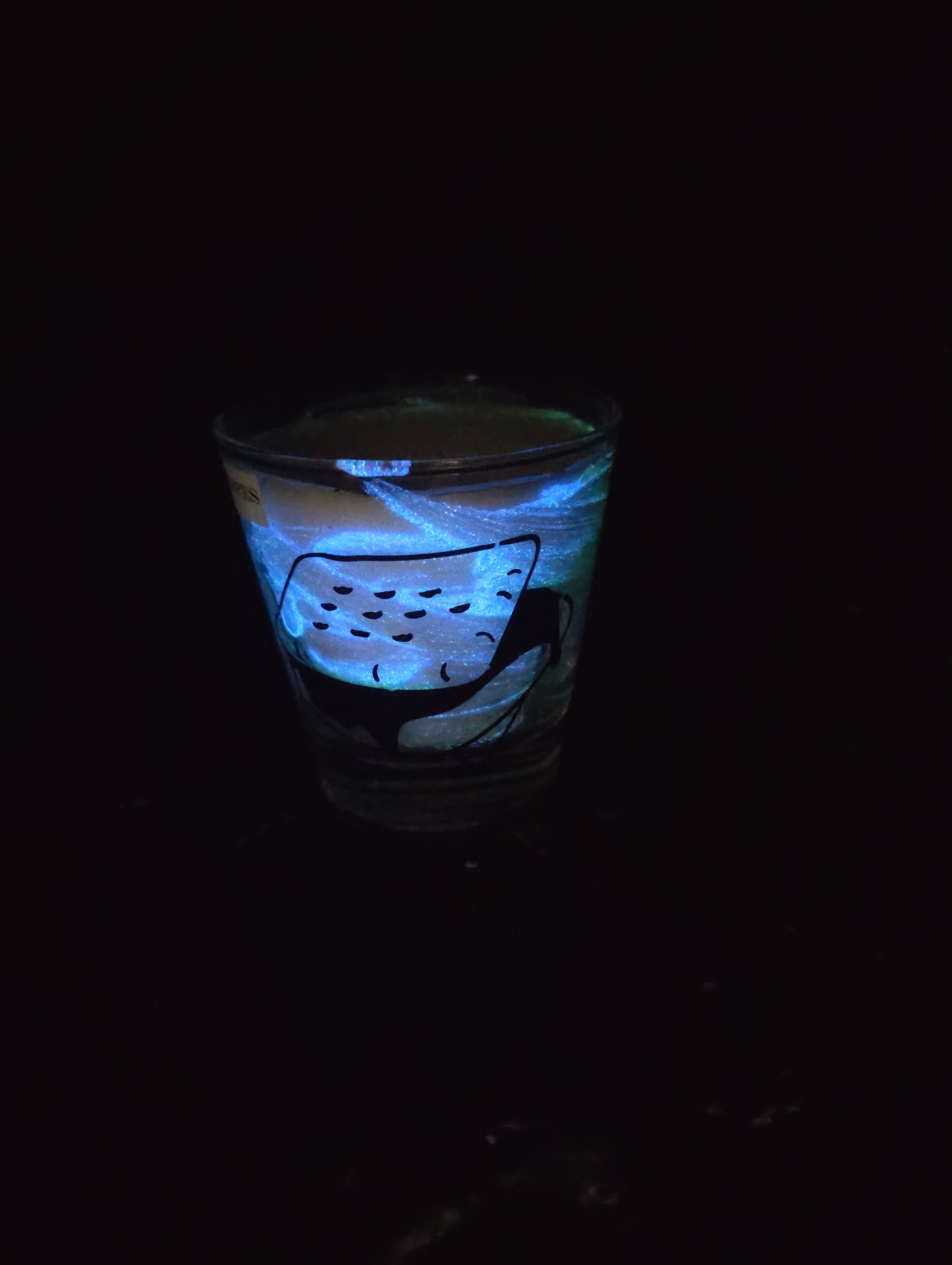 S'mores Glow in the Dark Candle