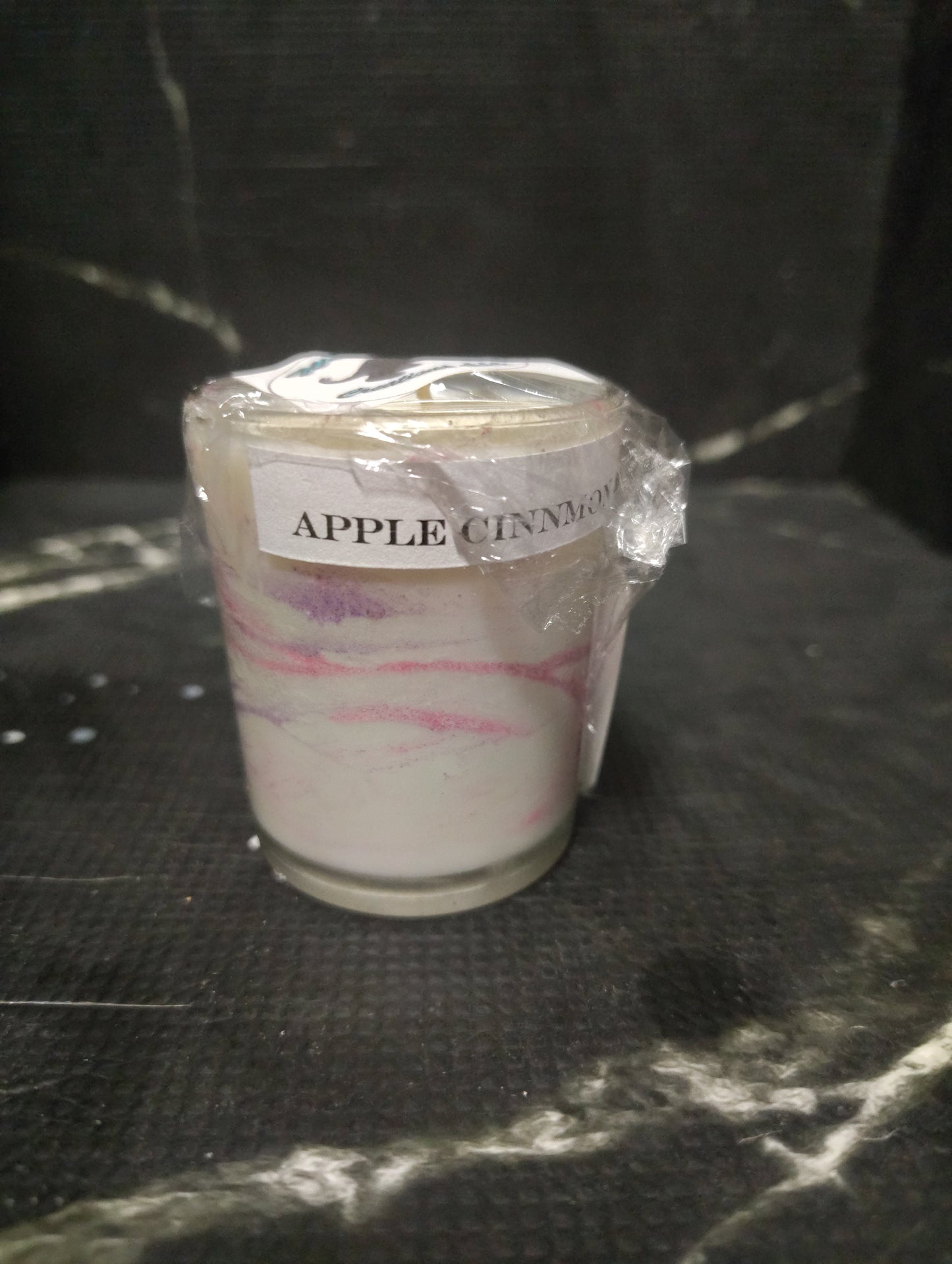 Apple Cinnamon Glow in the Dark Candle