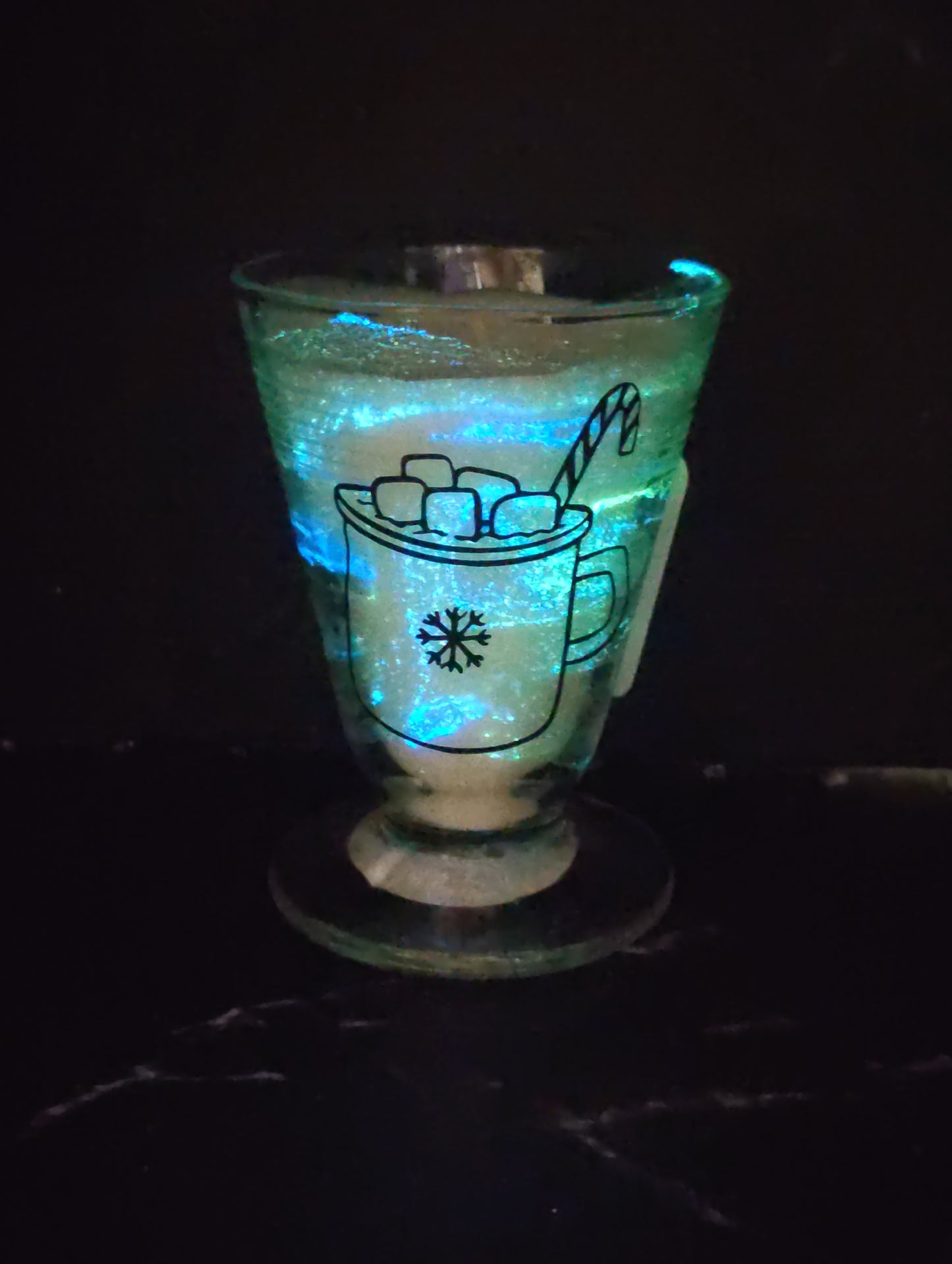 Hot Cocoa Glow in the Dark Candle
