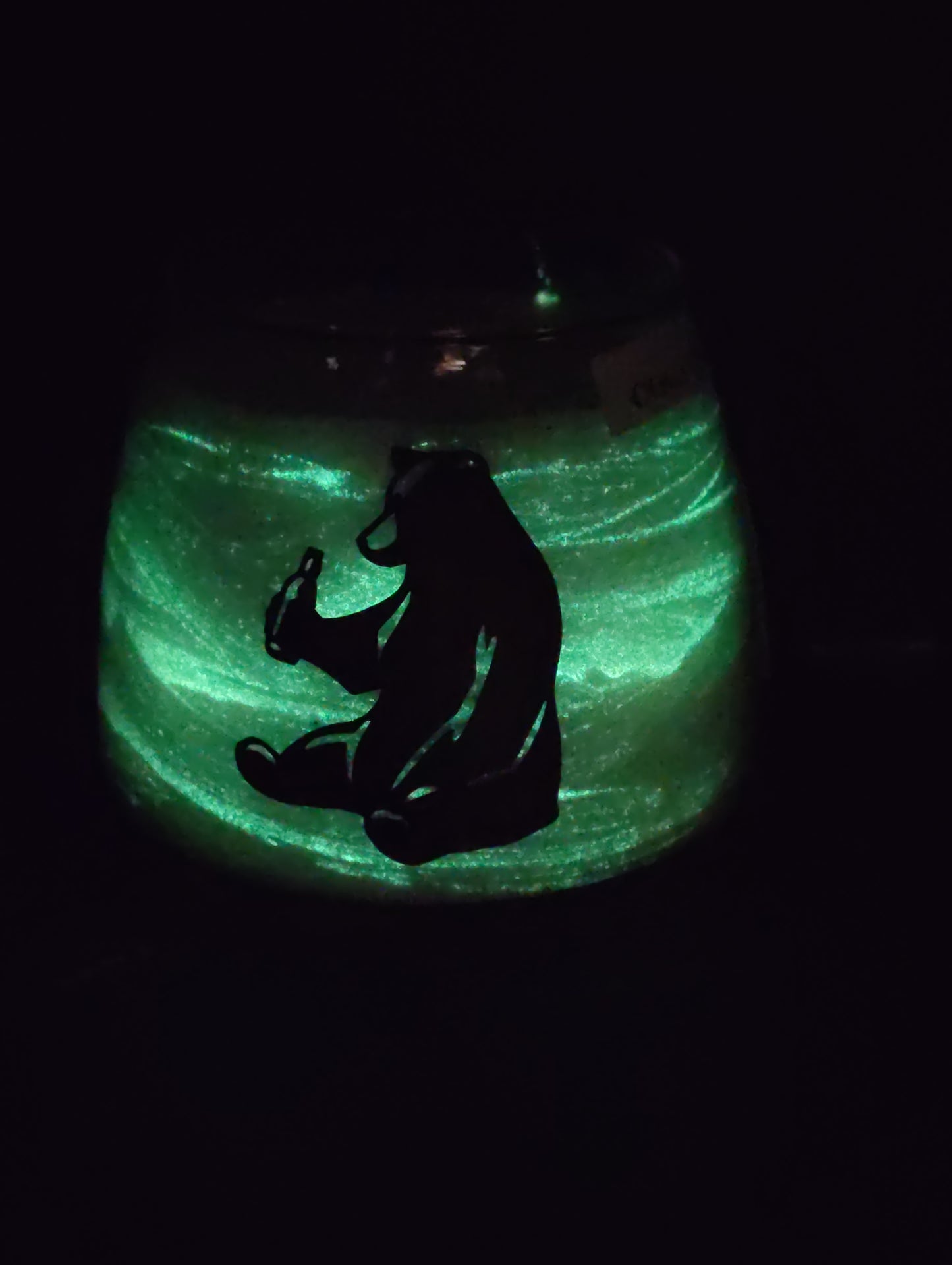 Coca Cola Glow in the Dark Candle