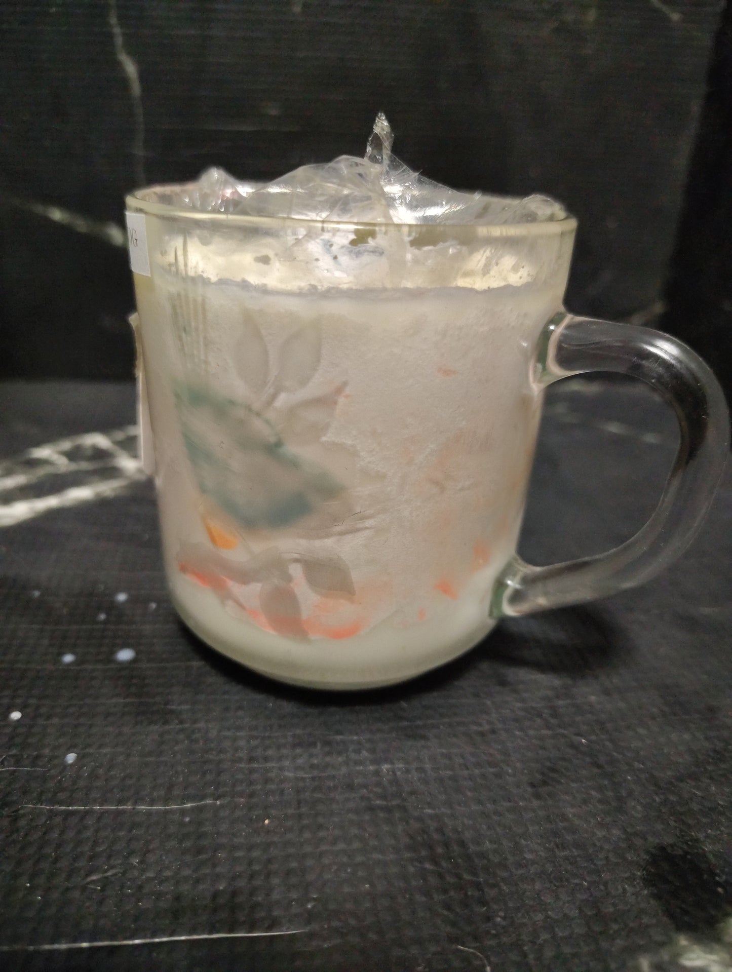 Eggnog Glow in the Dark Candle