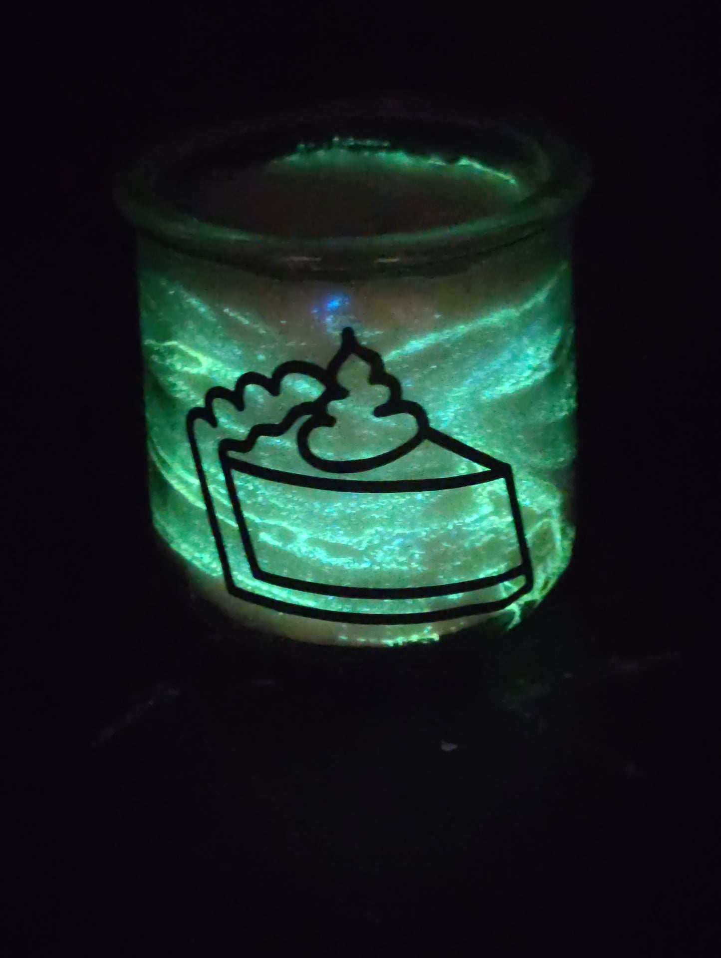 Pumpkin Pie Glow in the Dark Candle