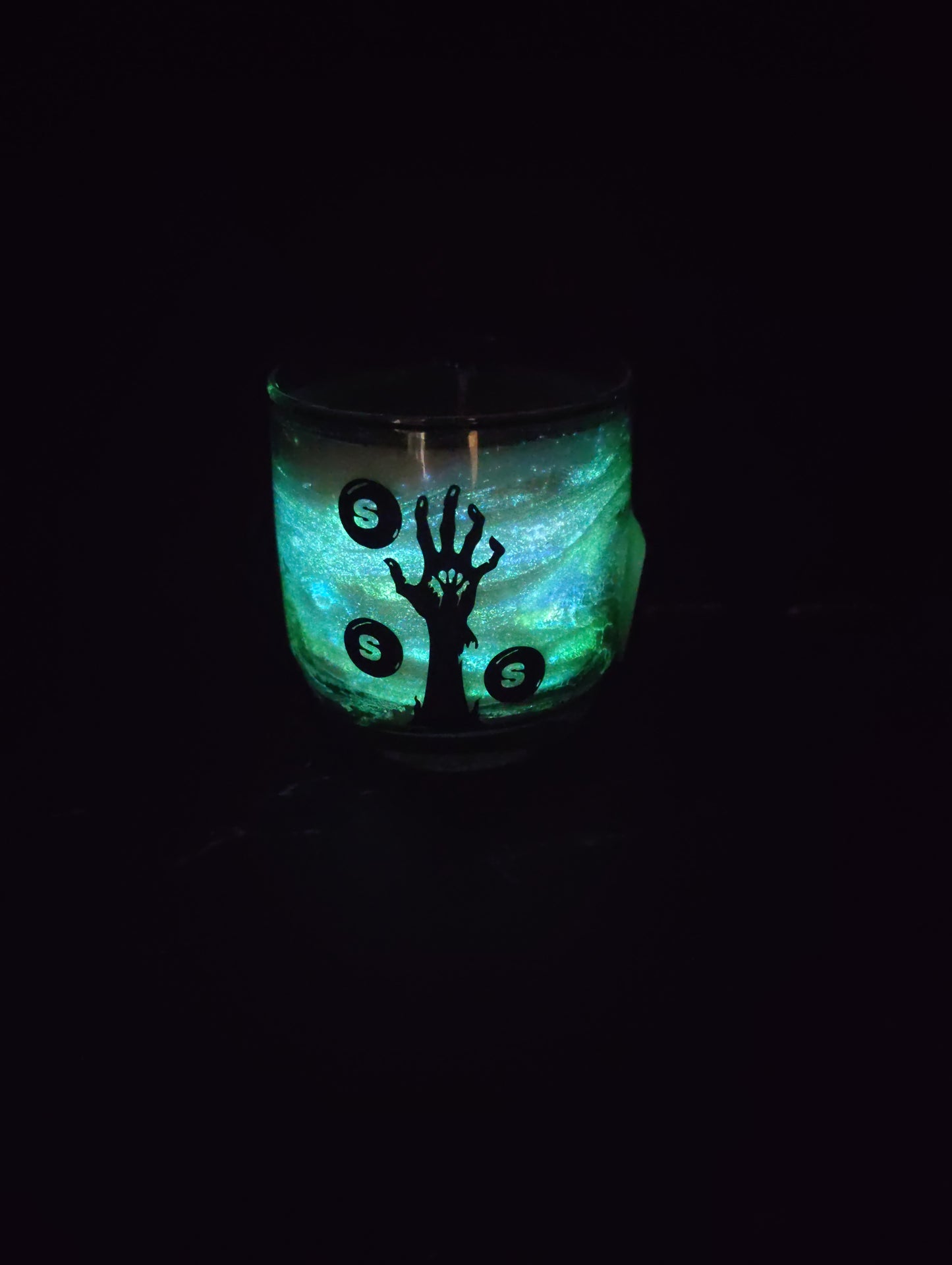 Zombie Punch Glow in the Dark Candle