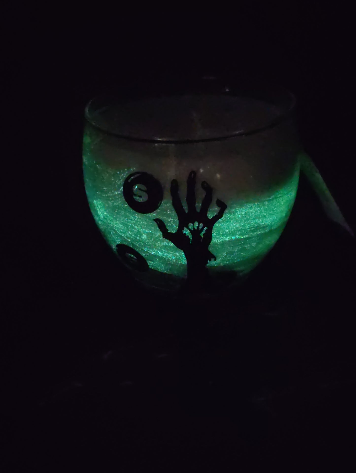 Zombie Punch Glow in the Dark Candle