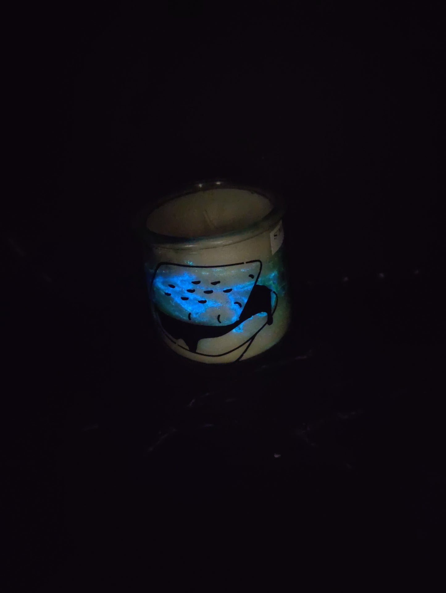 S'mores Glow in the Dark Candle